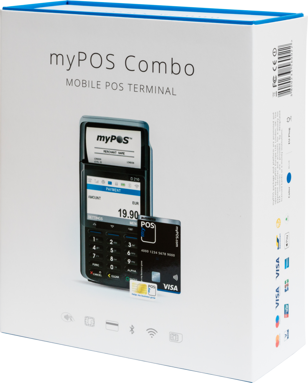 myPOS Go 2, conto corrente e POS portatile a soli 19€